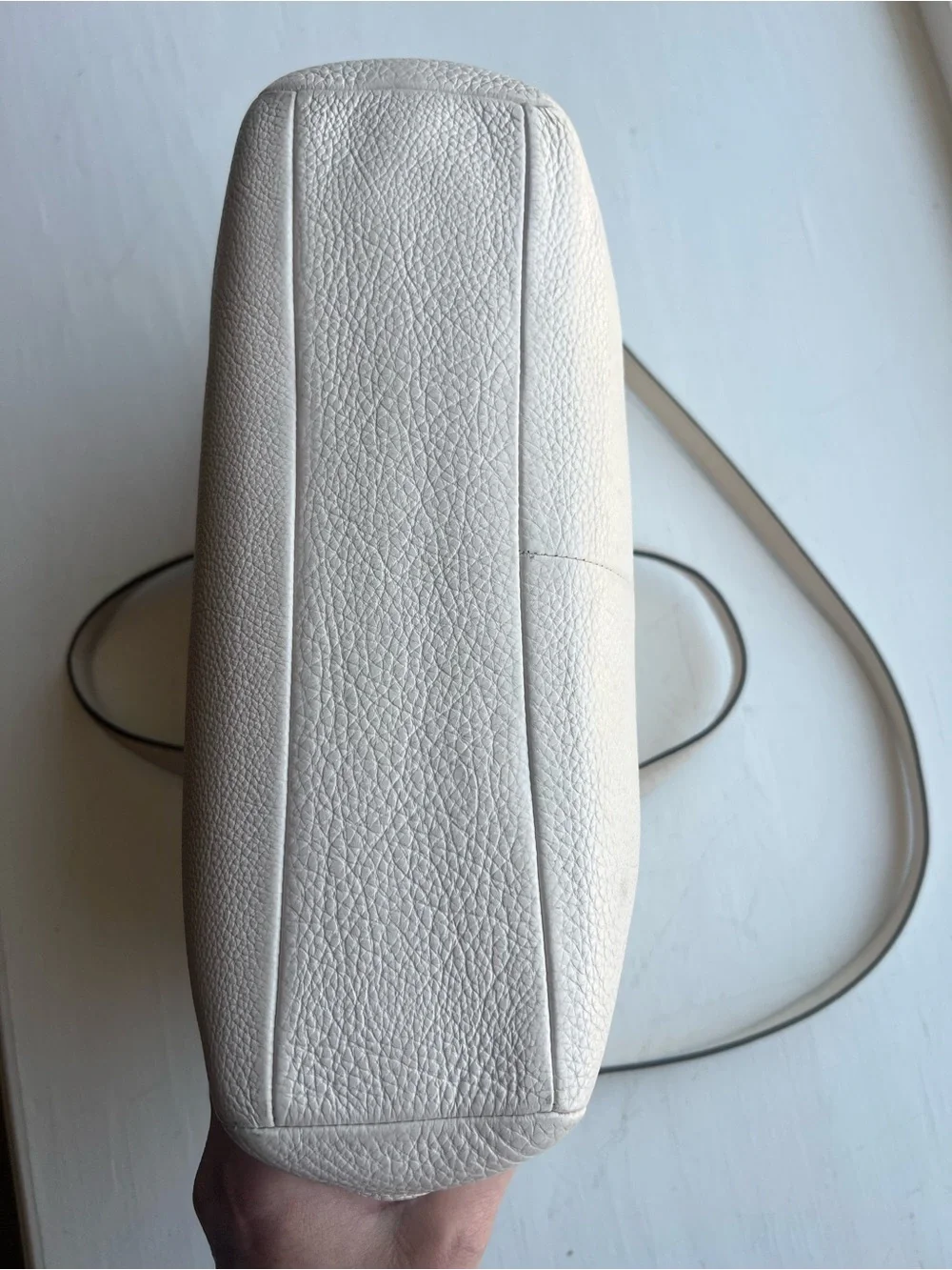 Coach Small Kelsey Satchel in Chalk White